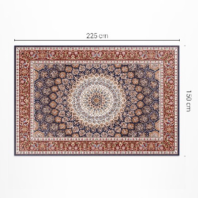Covor de vinil acasă Mandala în stil turco-persan