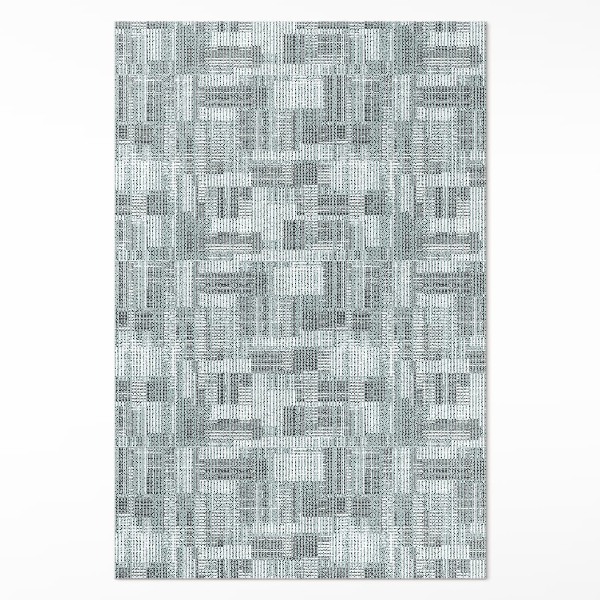 Covor de vinil Patchwork mozaic imitație țesătură