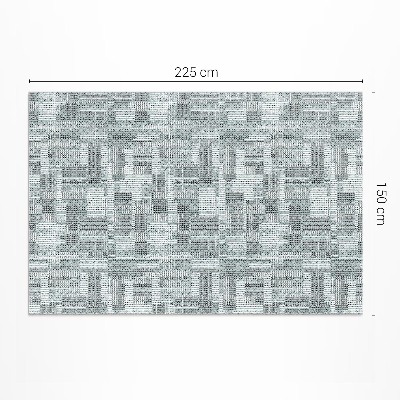 Covor de vinil Patchwork mozaic imitație țesătură