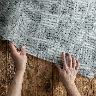Covor de vinil Patchwork mozaic imitație țesătură