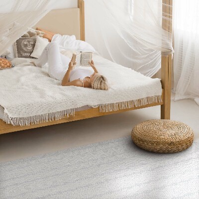 Covor de vinil acasă Model geometric tricotat pulover cu design confortabil