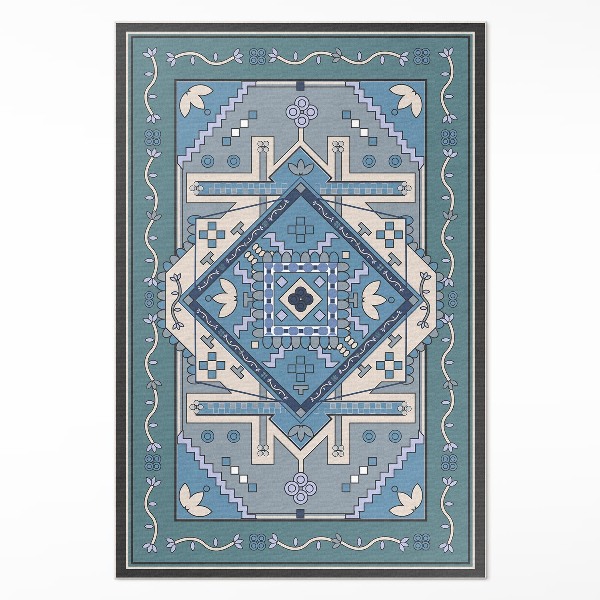 Covor de vinil acasă Geometrie arabă motiv ornamental