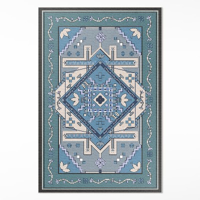 Covor de vinil acasă Geometrie arabă motiv ornamental