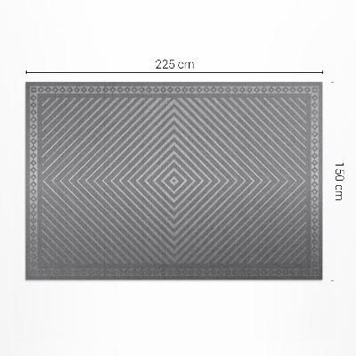 Covor de vinil Diamante geometrice linii de designer
