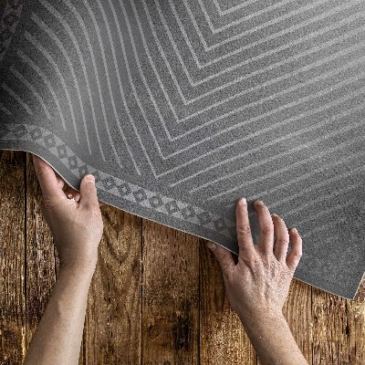 Covor de vinil Diamante geometrice linii de designer