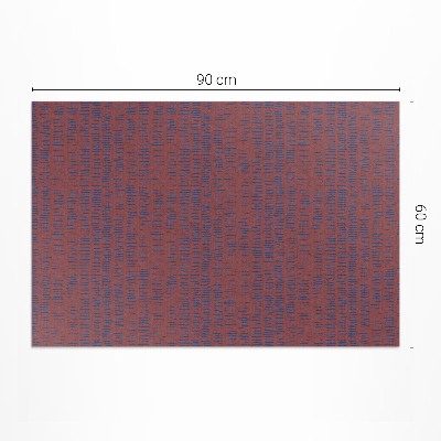 Covor de vinil Covor împletit model imitație țesătură boho