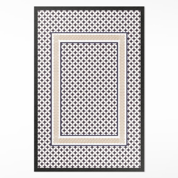 Covor interior din vinil Panglica geometrică mozaic elegant