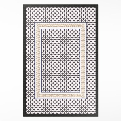 Covor interior din vinil Panglica geometrică mozaic elegant