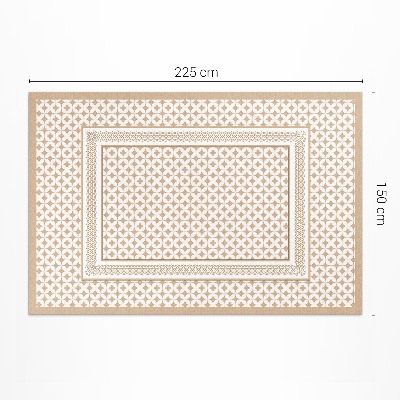 Covor de vinil Panglica geometrică mozaic glamour
