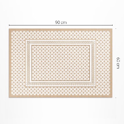 Covor de vinil Panglica geometrică mozaic glamour