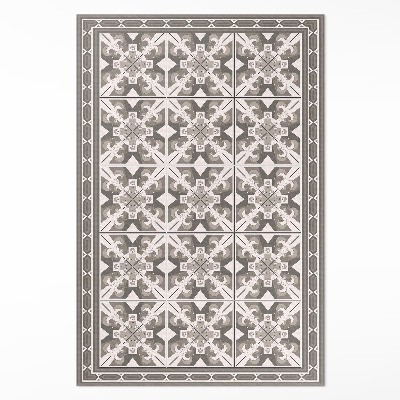 Covor de vinil acasă Plăcuță ornamentală cu romburi geometrice