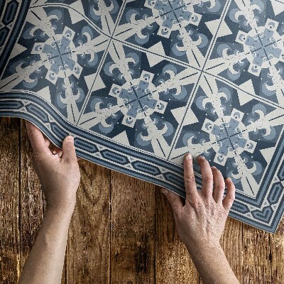 Covor interior din vinil Plăci decorative cu romburi geometrice