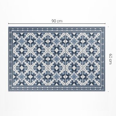Covor interior din vinil Plăci decorative cu romburi geometrice