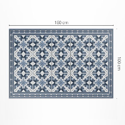 Covor interior din vinil Plăci decorative cu romburi geometrice