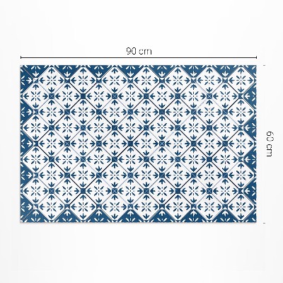 Covor de vinil Mozaic decorativ cu cuburi și diamante