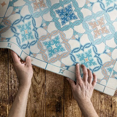 Covor interior din vinil Plăci decorative cu model geometric tricotat