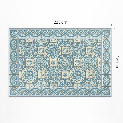 Covor de vinil Plăci decorative cu geometrie greacă