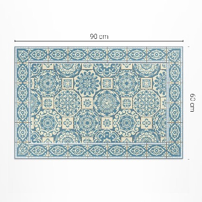 Covor de vinil Plăci decorative cu geometrie greacă