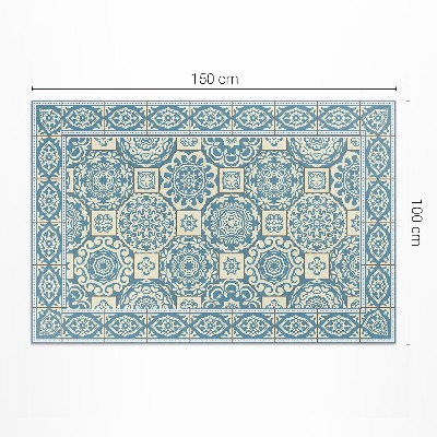Covor de vinil Plăci decorative cu geometrie greacă