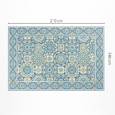 Covor de vinil Plăci decorative cu geometrie greacă