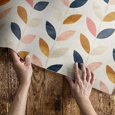 Covor interior din vinil Petale mici acuarelă stil boho