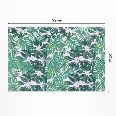 Covor de vinil Frunze de palmier Vegetație tropicală