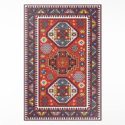 Covor interior din vinil Model decorativ turcesc imitație țesătură