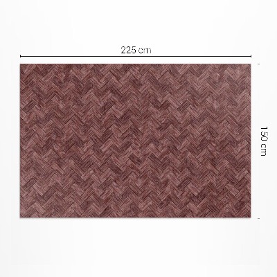 Covor de vinil Parchet tricotat moda herringbone