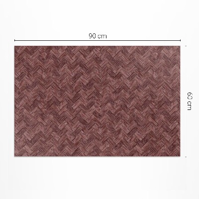 Covor de vinil Parchet tricotat moda herringbone