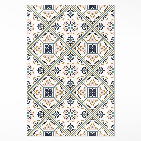 Covor interior din vinil Design geometric dale cu model