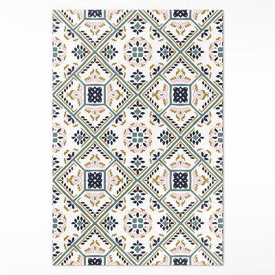Covor interior din vinil Design geometric dale cu model