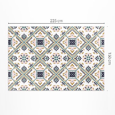 Covor interior din vinil Design geometric dale cu model
