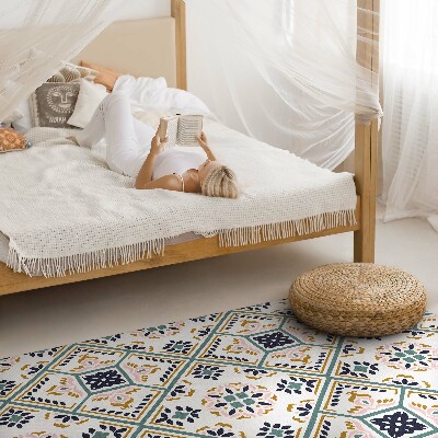 Covor interior din vinil Design geometric dale cu model