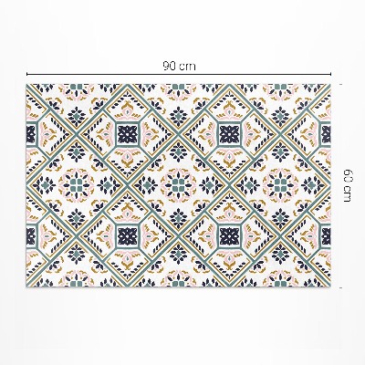 Covor interior din vinil Design geometric dale cu model
