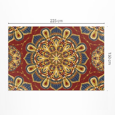 Covor de vinil Mandala bogat decorată model oriental