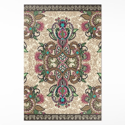 Covor interior din vinil Model clasic de plante orientale