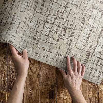 Covor de vinil acasă Imitație de țesătură în stil boho