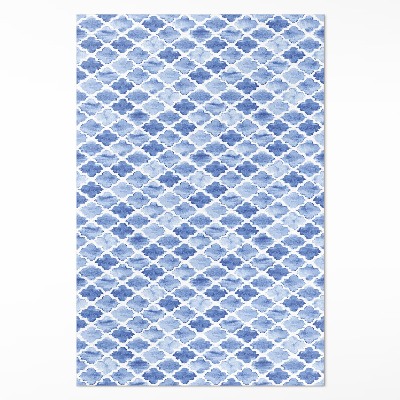 Covor de vinil acasă Mozaic mediteranean cu plăci de acuarelă