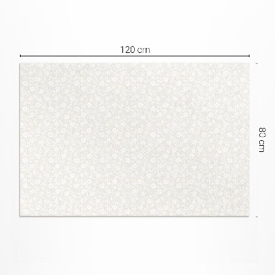 Covor de vinil Mici flori de câmp delicate boho