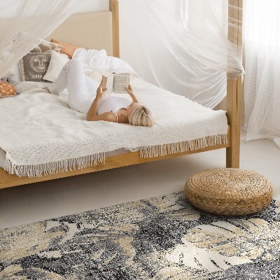Covor de vinil Motivul frunze monstery textura shabby
