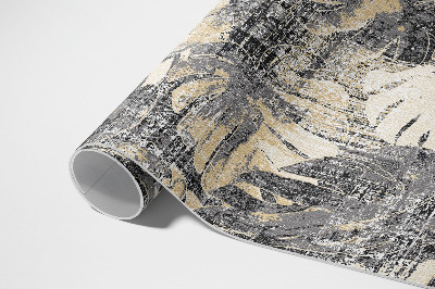 Covor de vinil Motivul frunze monstery textura shabby