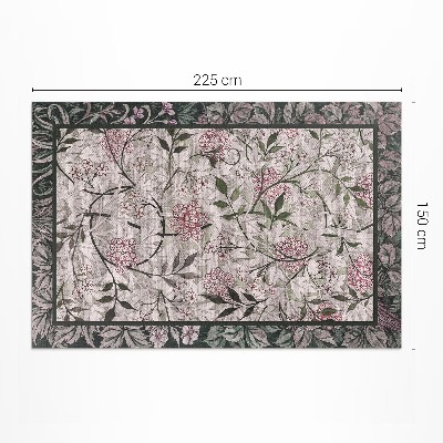 Covor de vinil acasă Schiță de iasomie William Morris