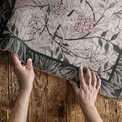 Covor de vinil acasă Schiță de iasomie William Morris