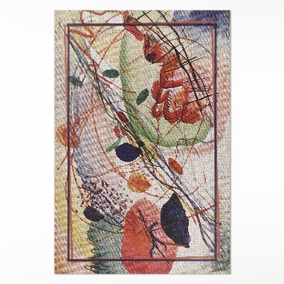 Covor interior din vinil Acuarelă colorată de Wassily Kandinsky