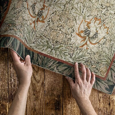 Covor de vinil acasă Pajură William Morris