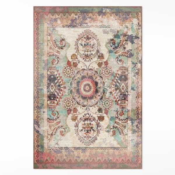 Covor interior din vinil Ornament decorativ colorat