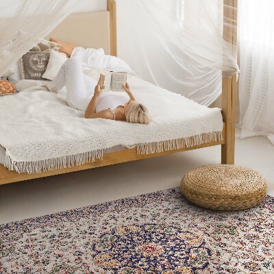Covor de vinil Granat floral clasic