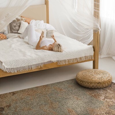 Covor interior din vinil Model de patchwork shabby vintage
