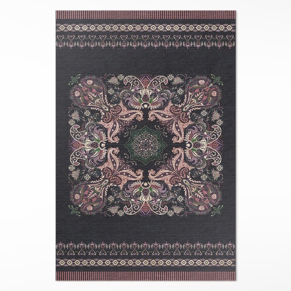 Covor interior din vinil Model elegant de plante ornamentale