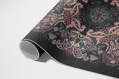 Covor interior din vinil Model elegant de plante ornamentale